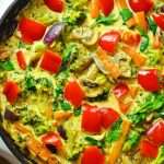 Vegetable stew with tarragon