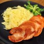Cabbage with sausage