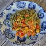 Stark pastasås med halloumi LCHF