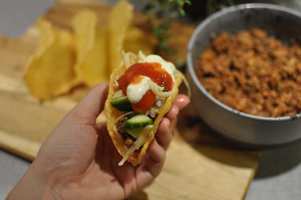 Servera ostskal eller ostchips till din tacosServera ostskal eller ostchips till din tacos