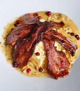 Recept på fläsk och löksås LCHF